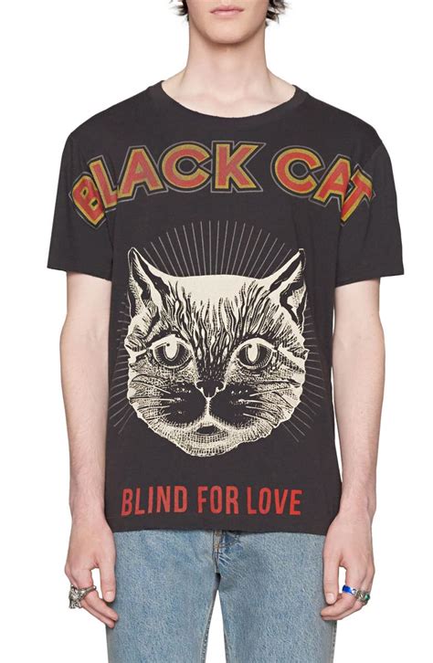 gucci black cat t shirt price in india